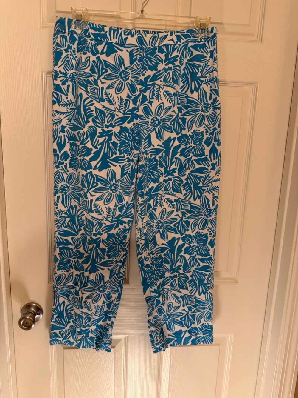 Blue Floral Women’s Capri by Talbots